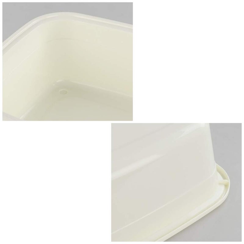 HOMMP 12 Quart Plastic Small Dishpan/Wash Basin, 4-Pack - Image 2